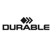 DURAB 1700014401 - Porta-prospetti a parete, A4, trasversale, trasparente