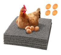 Durable Hen Bedding, Multi Layer Chicken Coop Mat, Washable Liner with Soft Cushion, Poultry Nest Pad for Hens Ducks Quails, Laying Mat with Practical Design, Outdoor Barn Bedding for Farm