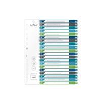 Durable Index Set 1-20 A4+ Portrait - Writable Index Organisation Sheet - 100% R