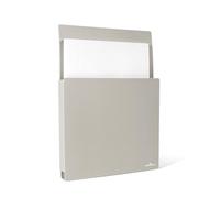 Durable INFO BOX 507210 - Portariviste autoadesivo, formato A4, 1 pezzo, colore: Grigio