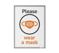 Durable Info Pocket A4 Static Cling - UV and Heat Resistant Display Frames for G