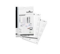 Durable INSERTI PER PORTANOME 40 x 75 mm (Durable BADGEMAKER Inserts 40x75mm Printable Name Badge Inserts White [Pack 240] - 14