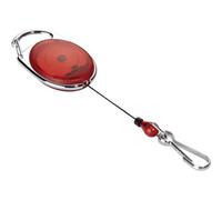 Durable JOJO STYLE - 8327 Chiocciola Yo-Yo per portabadge gancio a molla Rosso