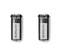 Durable Key Clips - Pack of 12 innovative key clips for clear and easy organisat