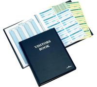 Durable Libro per visitatori, effetto pelle, 300 targhette, 90 x 60 mm
