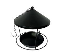 Durable metal construction: made from steel with rust resistant coating, ensuring long lasting use outdoors while providing a secure feeding spot for hummingbirds and other small birds in