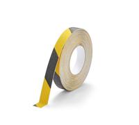 Durable Nastro antiscivolo standard Duraline Grip color, 25 mm x 15 m, per fissare scale, rampe, giallo/nero, 1081130