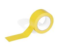 Durable Nastro di Segnalazione DURALINE BASIC, giallo, 104404 | Nastro adesivo per marcatura temporanea, 50 mm x 33 m, in PVC flessibile con adesivo in gomma, per interni e superfici