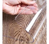 Durable nonslip trasparente vinile tappeto protettivo opaco 100 x 180 cm 1,5 mm Thick Perfect for Hardwood Floors & Area Rugs Ideal for Bedroom & Living Room Protection