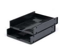 DURABLE OPTIMO vassoio per lettere A4 Blue Angel antracite NEW