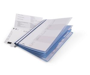 Durable Personnel File A4 Blue Pack of 1 Piece Five Separate Compartments wi
