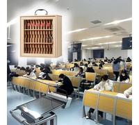 Durable Phone Locker per i dipendenti - 36 slot portatile storage nizer per sale conferenze, soluzione sicura di archiviazione del telefono cellulare, sistema di gestione dei dispositivi mobili