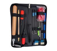 Durable Piano Tuning Kit, Convenient 16 Pieces Tuning Kit, Professional Piano Tuning, Piano Tuning Wrench with Convenient Storage and Carrying Case for Piano Maintenance (1 Set)