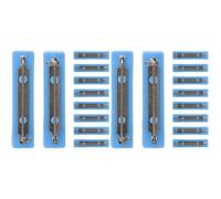 Durable Plastic Self Adhesive Safety Pin Backs for Name Tag DIY Badge Crafting