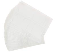 Durable Pocketfix 829319 Self Adhesive Name Plate 90 x 57 mm Transparent Pack of