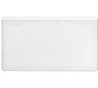 Durable Pocketfix Tasche Adesive Porta Etichette, 100 Pezzi, trasparente | Buste adesive in formato biglietto da visita, 105x65 mm, inserto in cartoncino bianco personalizzabile
