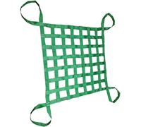 Durable Polyester Lifting Net - Heavy-Duty Lifting Rope Nets for Cargo and Equipment Handling(1.5 X 1.5M/Mesh 10cm/Load 1t)