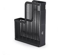 Durable Portariviste Optimo A4, 6 pezzi, carbone, 1701504058 | Per riviste, cataloghi e brochure, foro di presa, plastica riciclata Blue Angel, Made in Germany