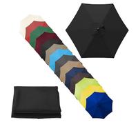 Durable Replacement Canopy for Patio Umbrella - Weather-Resistant Outdoor Canopy Top Easy Install for Garden & Deck Ideal for Backyard Shade And Protection