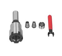 Durable Router Bit Extension Chuck Converter ER20 Collet Spring Set per Varie Applicazioni di Lavorazione del Legno (1/2 maniglia 5pc-ER20)