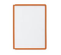 Durable SHERPA Display Panels A4 Format in Orange Pack of 5 Panels To Be U