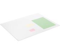 DURABLE 712319 - Tappetino da scrivania, 650 x 500 mm, trasparente