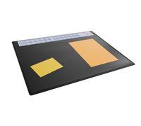 Durable Sottomano con calendario annuale, 65 x 50 cm, sottomano con inserto, antiscivolo, PP, Made in Germany, nero