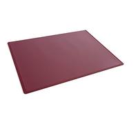 Durable Sottomano con copertina trasparente, 53 x 40 cm, antiscivolo, in polipropilene, prodotto in Germania, rosso, 722203