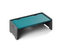 Durable Supporto per monitor e laptop EFFECT, regolabile in altezza, realizzato con il 60% di feltro in PET riciclato, petrolio/verde scuro, 508132