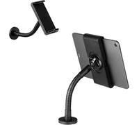 Durable Supporto per tablet da tavolo Tough, supporto tablet muro, braccio snodabile, ruotabile di 360°, porta tablet da 7" a 13", nero, 894401