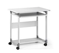 Durable SYSTEM PC Workstation Trolley 75 Fixed Height Grey - 379610 DD