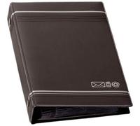 Durable TelIndex 237558 Telephone Ring Binder for 150 Entries - Anthracite,145 x