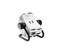Durable Telinfex Rotary Address Card Holder Includes 500 Cards Includes 25 T