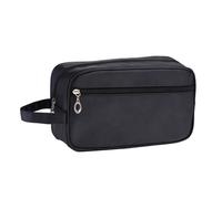 Durable Toiletry Bag for Business Travel Waterproof with Hanging Hook Black