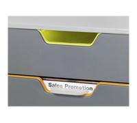 Durable VARICOLOR 4 cassetto/cassetti Grigio Plastica A4 Monocromatico 760427