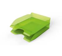 Durable Vaschette porta corrispondenza BASIC A4, verde chiaro, impilabili, 6 pezzi, 1701674017
