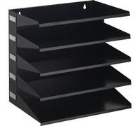 Portadocumenti Sorter Rack - 33x36x25 cm - 5 scomparti - nero - Durable
