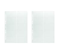 Durable Visifix Refill Set for A4 Business Card Album Capacity for 200 Cards