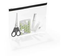 Durable Zip Bag 248001 Zip-Up Stationery / Document Case A5 Pack of 5 Transparen