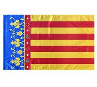 Durabol - Bandiera della Comunità Valenciana, 150 x 90 cm, in raso