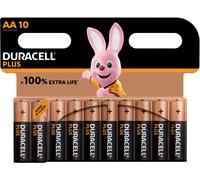 Duracell 10 BATTERIE PLUS 100 STILO AA 1,5V MN1500