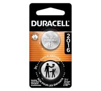 Duracell DL2016B2PK Batteria a bottone al litio, 2016, confezione da 2
