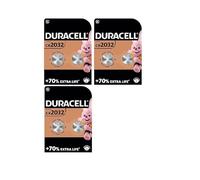 Duracell 2032, CR2032, 3V Pila Bottone Litio | 6 Piles