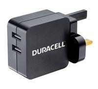 Duracell 2x2.4A USB Phone/Tablet Charger NEW