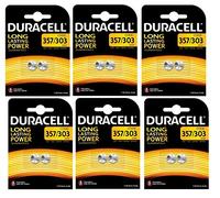 Duracell 357/303, SR44, Pila da orologio - 12 Piles