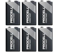 Duracell 6 batterie alcaline DP-9V-6 Process, 9 V, per effetti e strumenti musicali