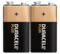 Duracell 75051885, Pila Alcalina, 9 V x2 Plus Power