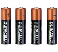 Duracell 75071755, Pila Ricaricabile AA x4 Stay Charged