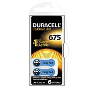 Duracell 1.4 V, zinc-air, 6 pack Batteria monouso Zinco-aria