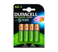 Duracell AA 2400mAh 4 Pack Batteria ricaricabile Stilo AA Nichel-Metallo Idruro [NiMH] (Duracell Rechargeable AA 4 Pack 2500mAh) NEW
